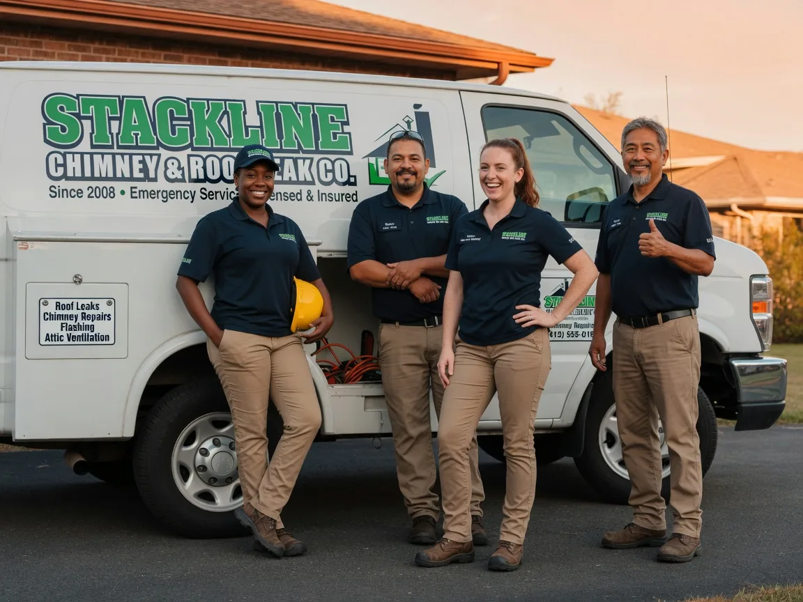 Chimney flashing repair company in Oak Hill, FL